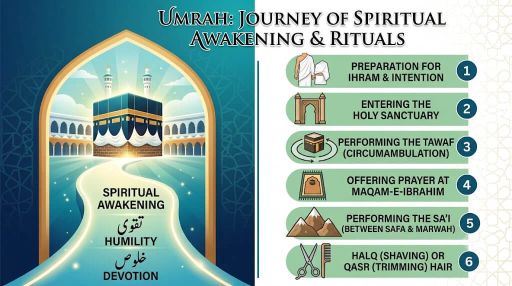 What Is Umrah? A Comprehensive Guide | Meaning, Rules, Benefits & Step-by-Step Process